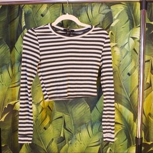 Forever 21 cropped long sleeve